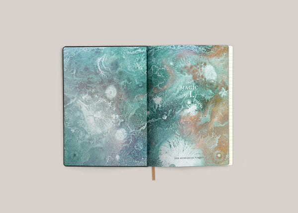 Magic of I. 2025 ASTROLOGICAL POCKET PLANNER - BLACK