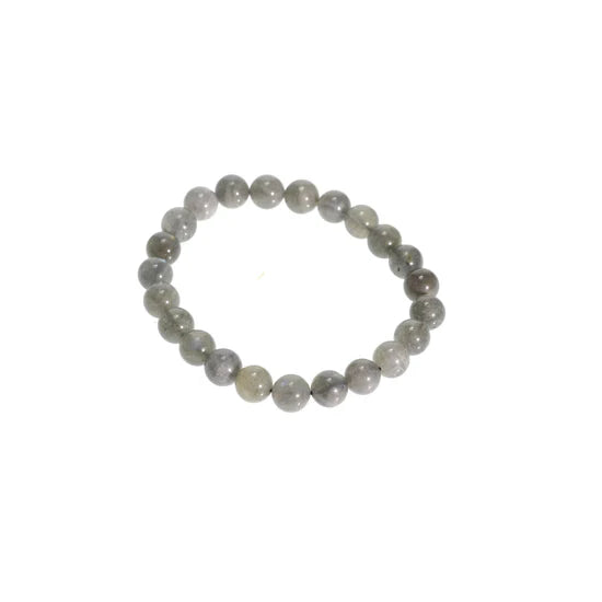 Tumbled 8mm Gemstone Bead Stretch Bracelet