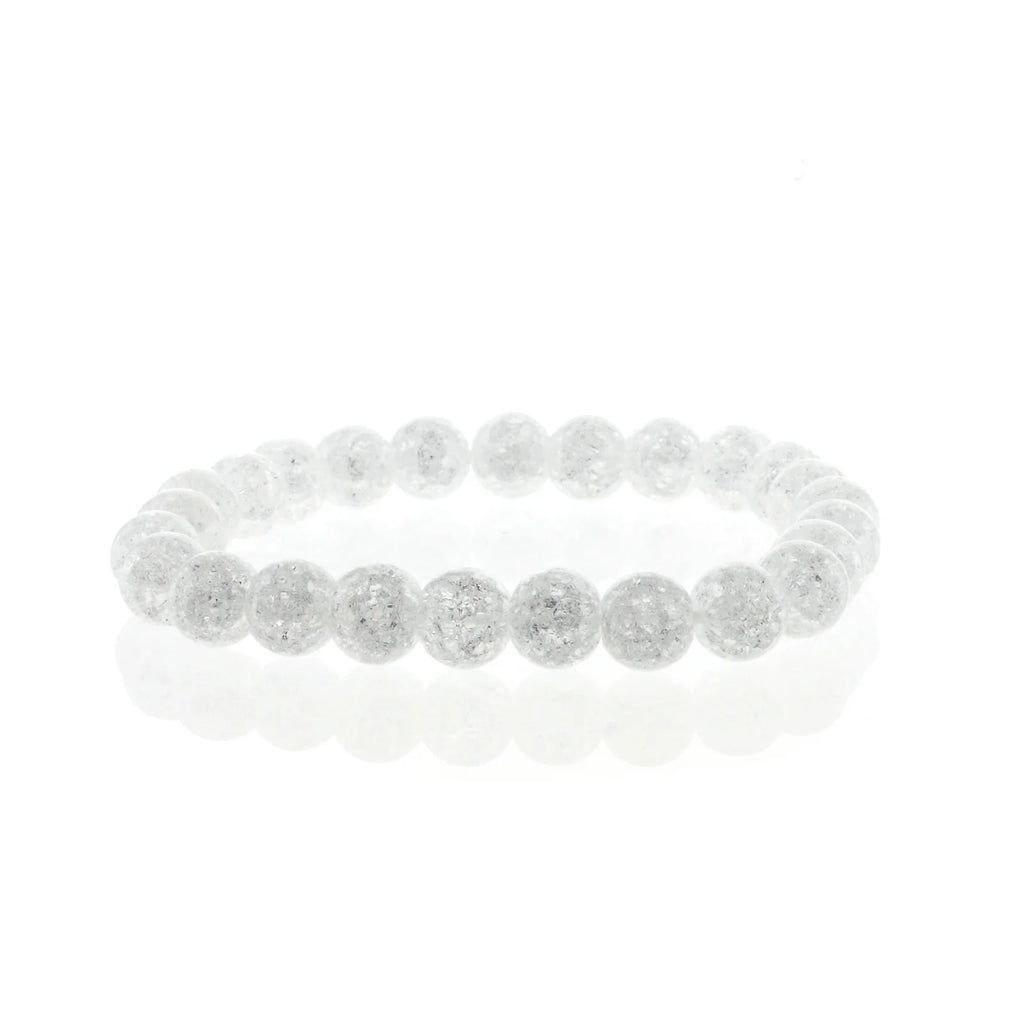 Tumbled 8mm Gemstone Bead Stretch Bracelet