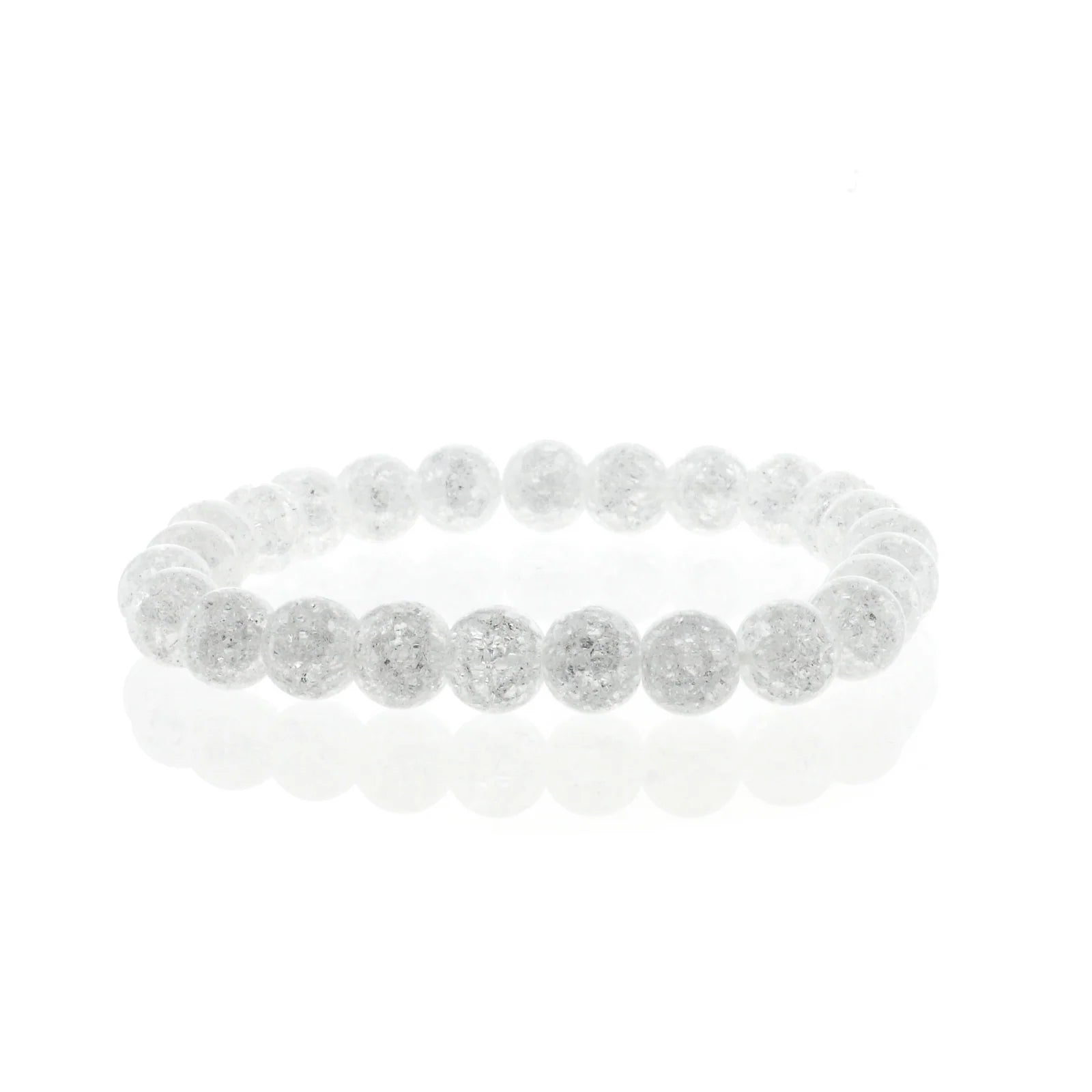 Tumbled 8mm Gemstone Bead Stretch Bracelet