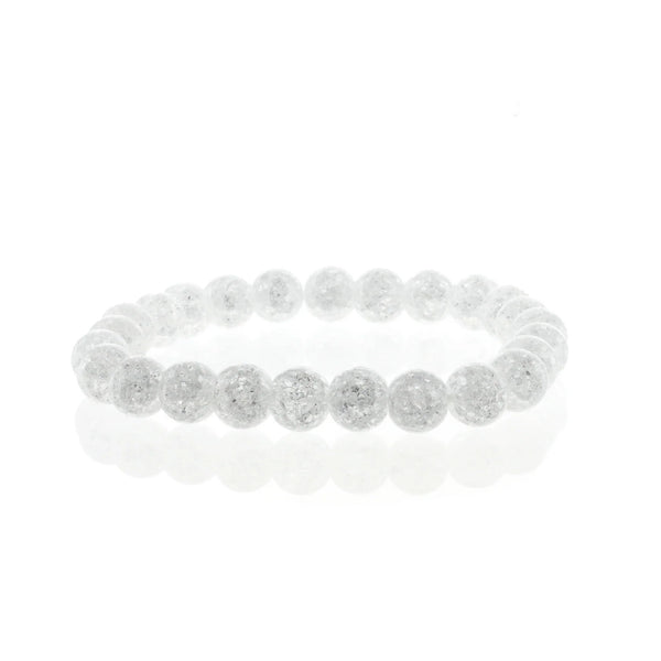 Tumbled 8mm Gemstone Bead Stretch Bracelet