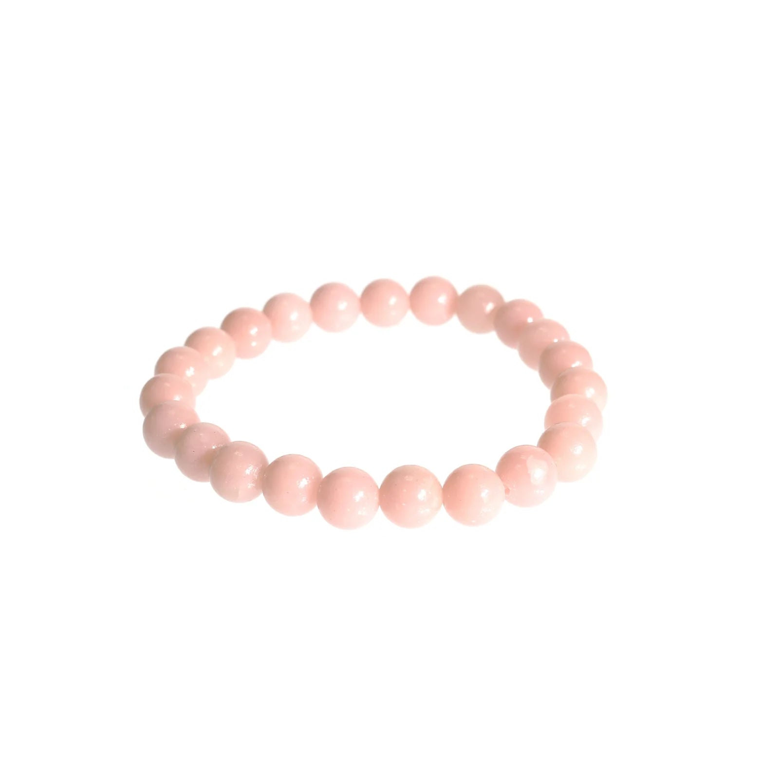 Tumbled 8mm Gemstone Bead Stretch Bracelet