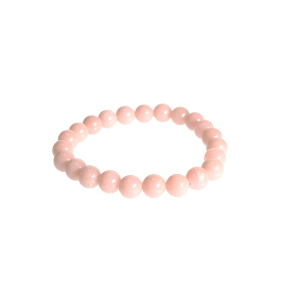 Tumbled 8mm Gemstone Bead Stretch Bracelet