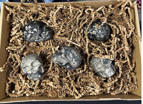 Pyrite Skull