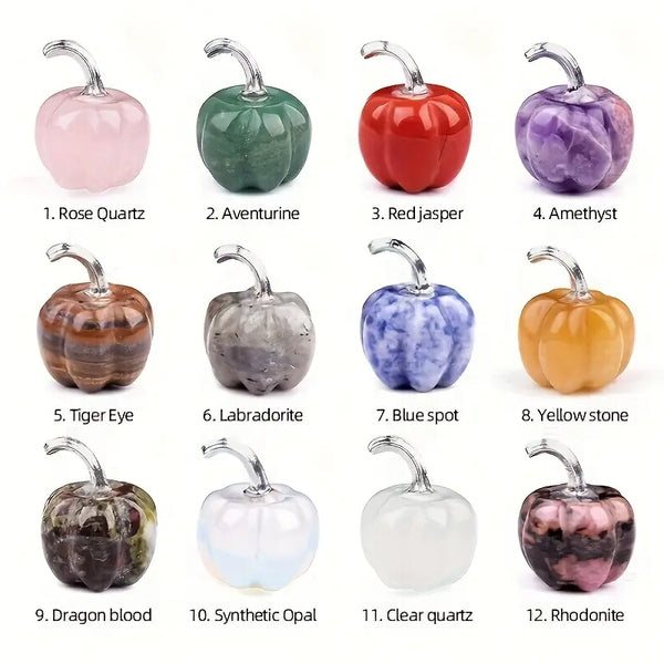Crystal Pumpkin 1”