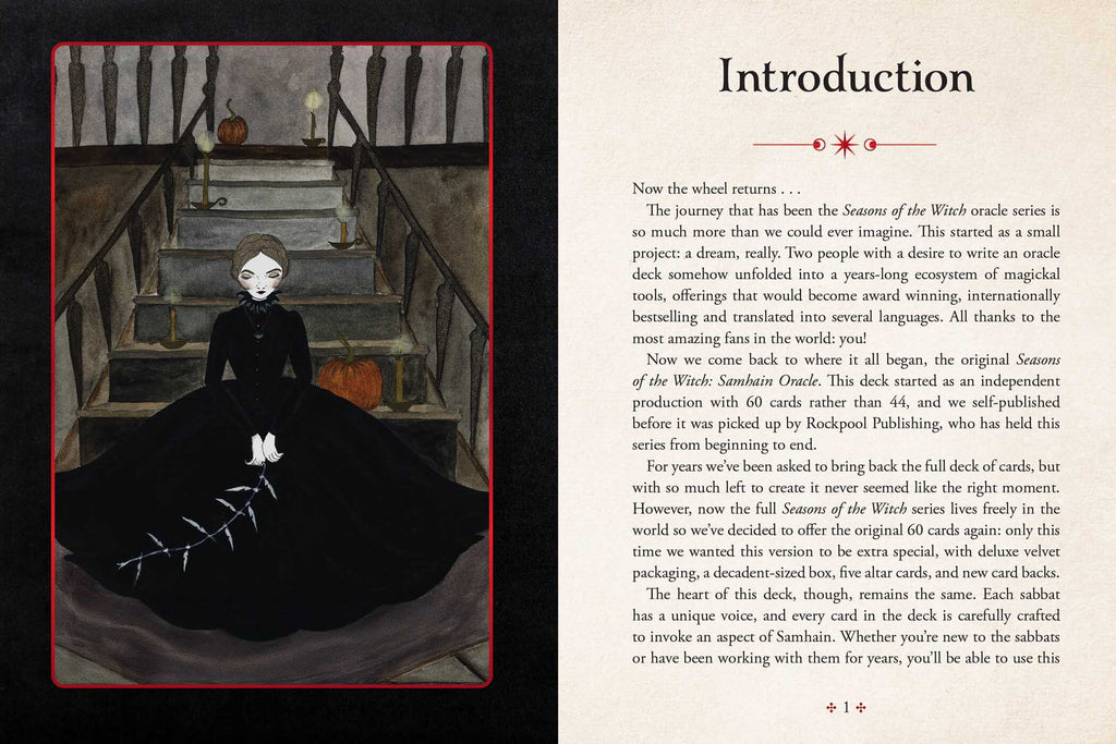 Seasons of the Witch: Samhain Oracle DELUXE EDITION