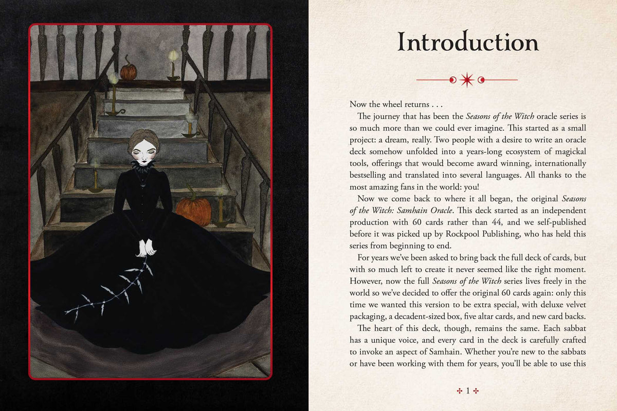 Seasons of the Witch: Samhain Oracle DELUXE EDITION