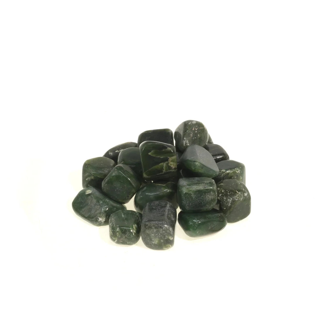 Nephrite Jade Tumbled Stone | The Stone of Prosperity & Harmony