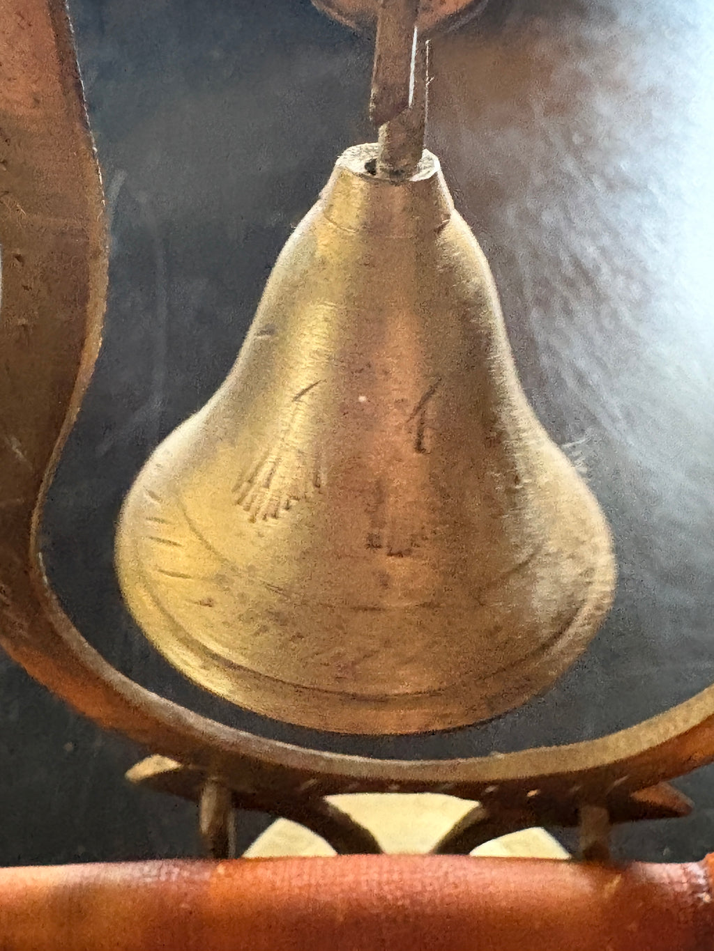 Vintage Brass Alter Gong Bell with Mallet (3pc)