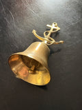 Vintage Brass Anchor Handle Ritual Bell