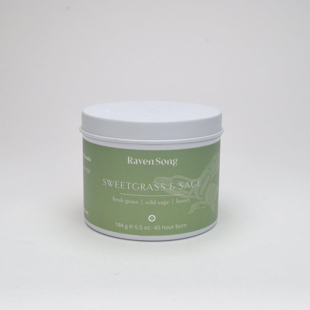 Sweetgrass & Sage Candle | Fresh Grass + Wild Sage + Honey