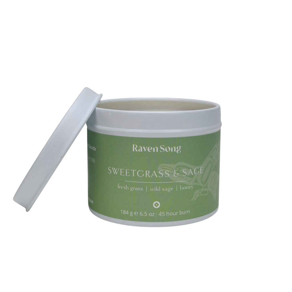 Sweetgrass & Sage Candle | Fresh Grass + Wild Sage + Honey