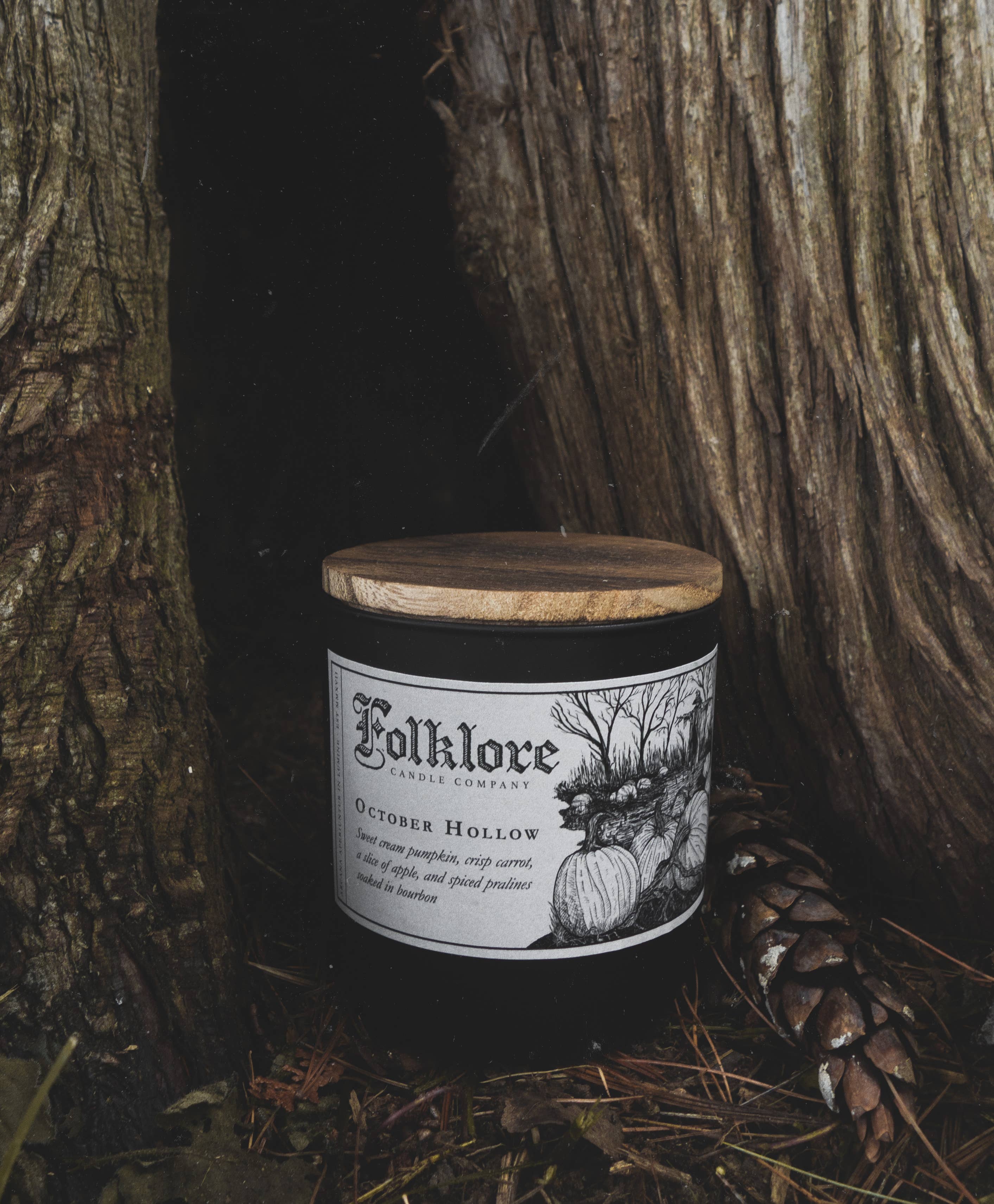 Luminary Studio - [FALL] October Hollow Soy Candle by Folklore Candle Co