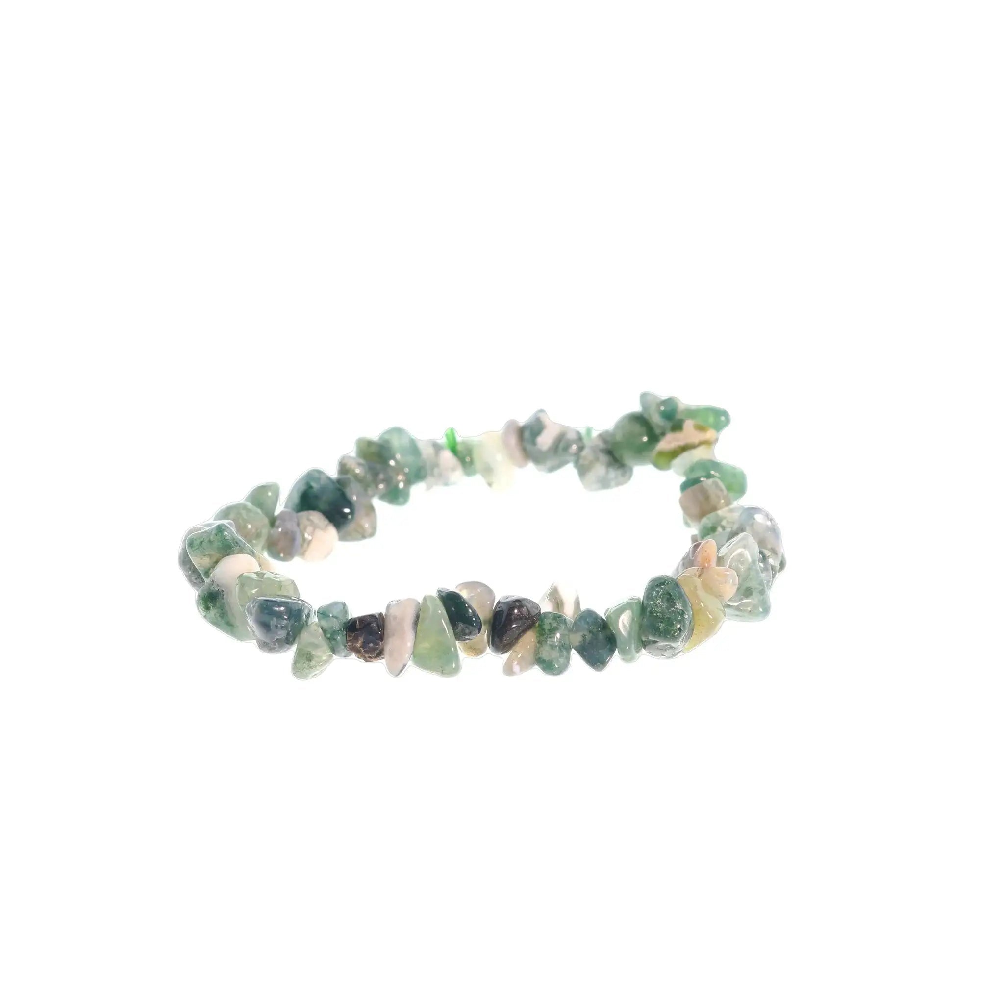 Chip Gemstone Bead Stretch Bracelet