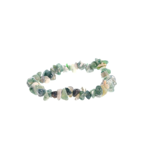 Chip Gemstone Bead Stretch Bracelet