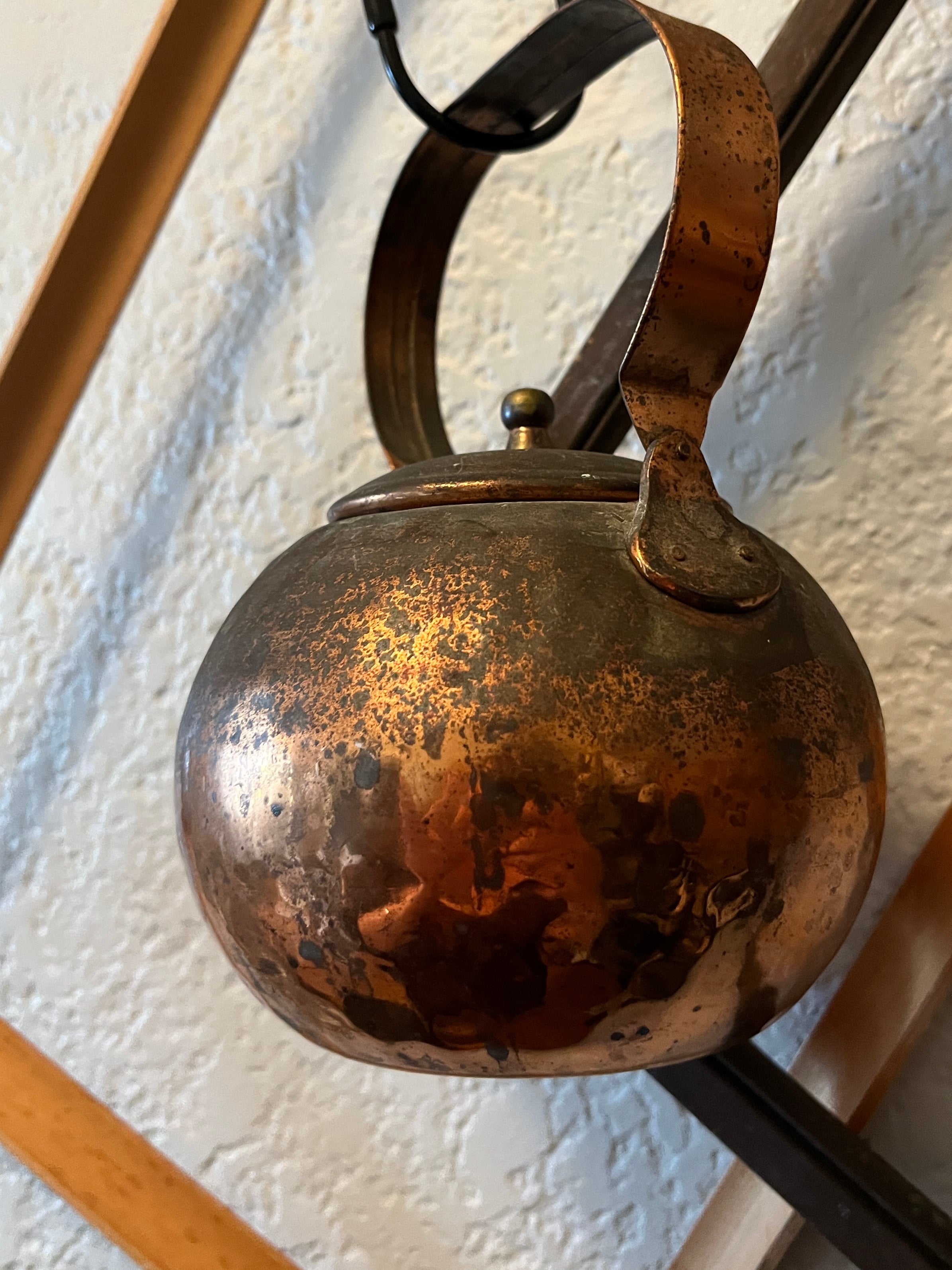 Vintage Copper Teapot