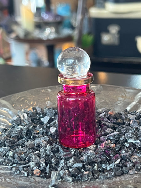 Glass Miniature Perfume Bottles