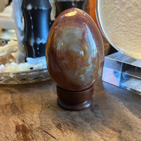 Red Jasper Polished Egg 2 3/8" to 3"