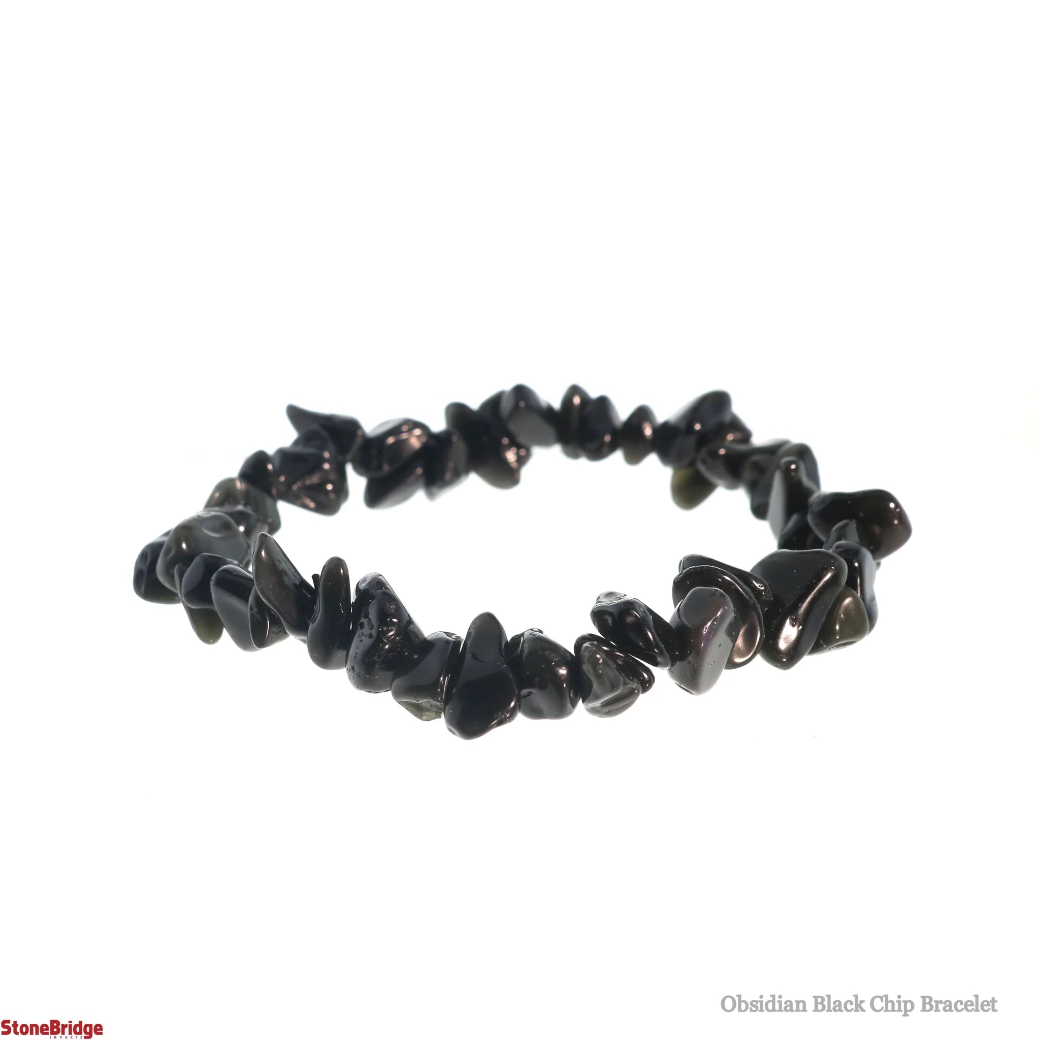 Chip Gemstone Bead Stretch Bracelet
