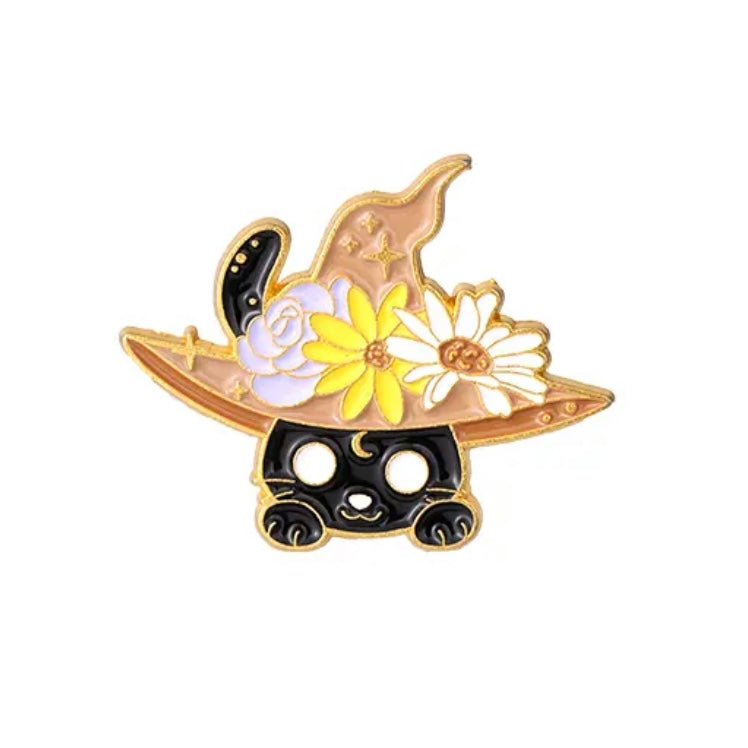 Enamel Witch Pin