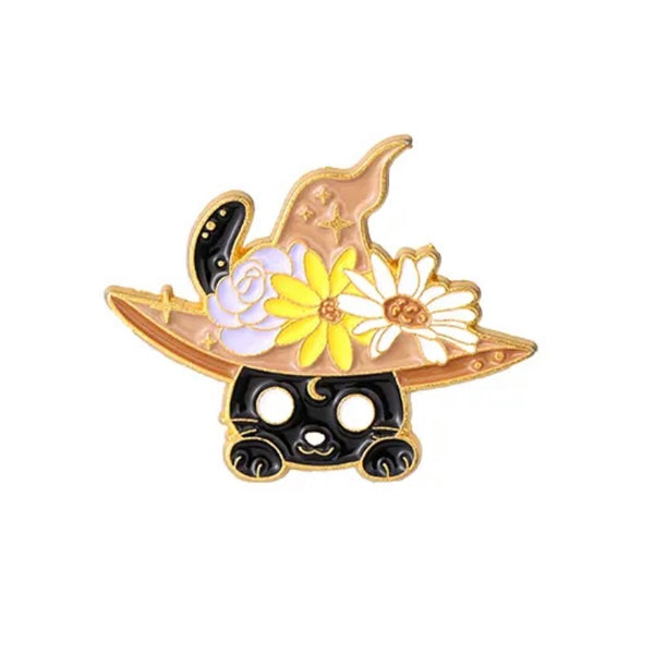 Enamel Witch Pin