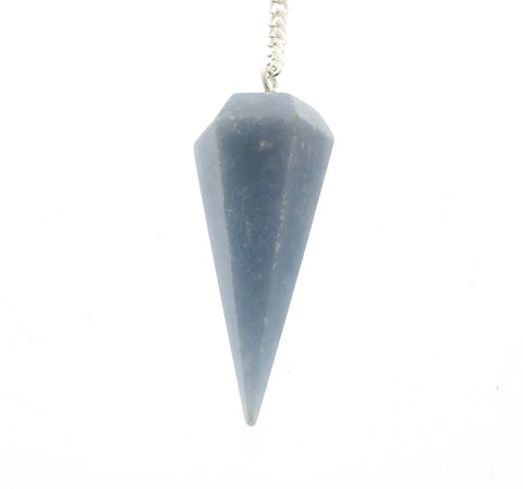 Angelite Pendulum 6 side