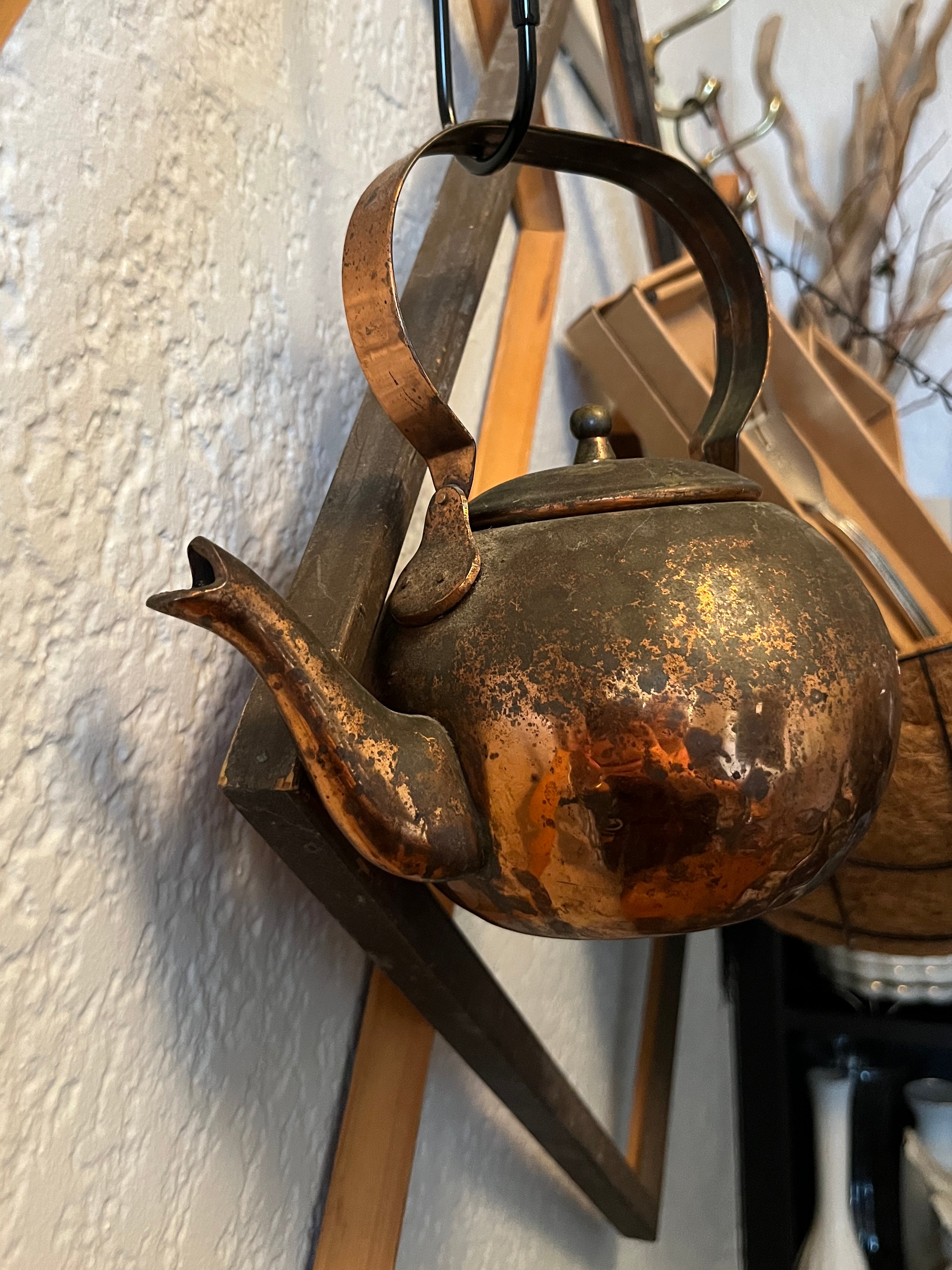Vintage Copper Teapot