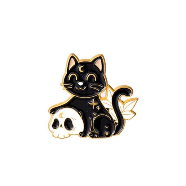 Enamel Witch Pin