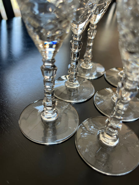 Libbey Rock Cordial 9 pc set