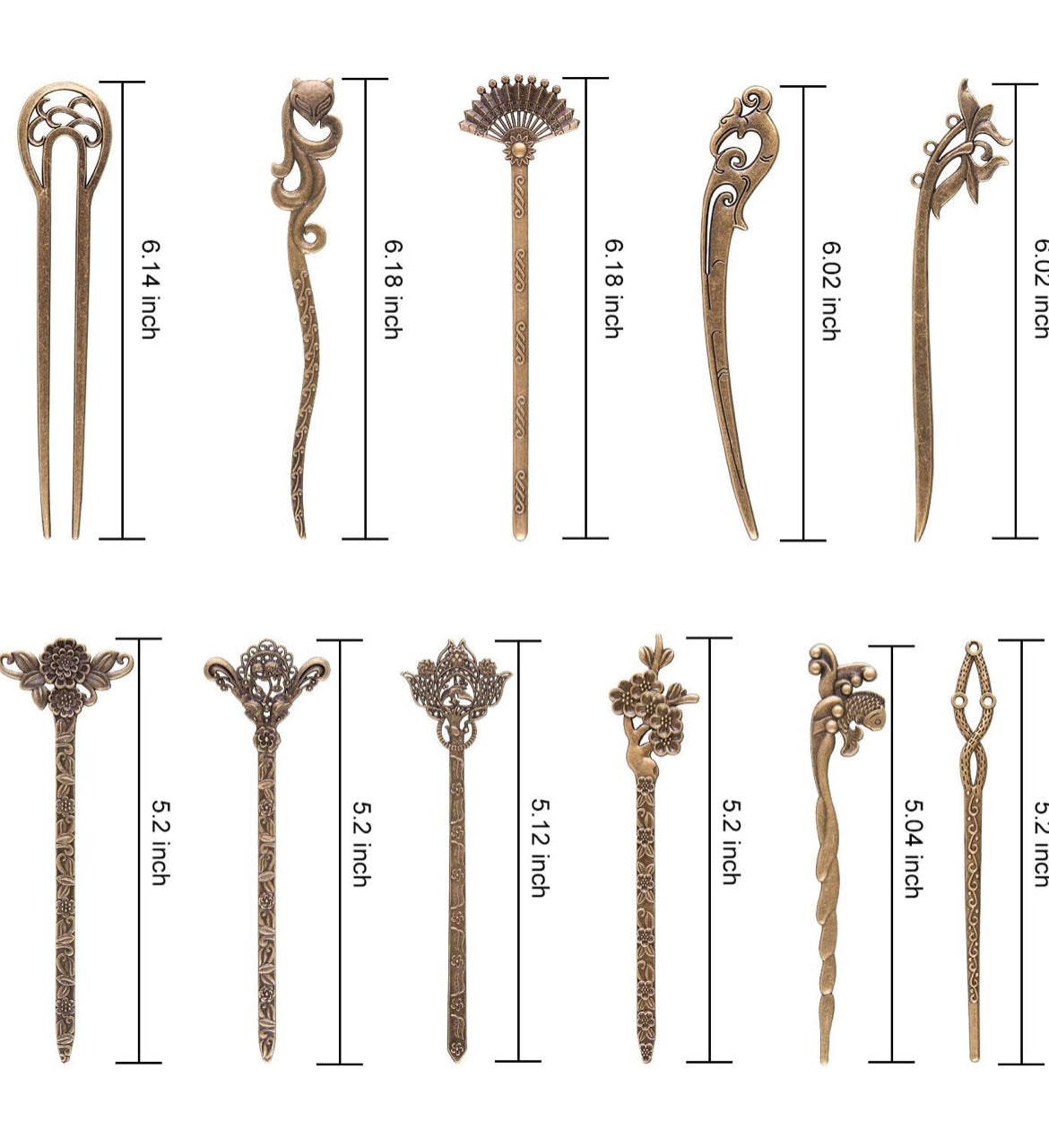 Vintage Hair Sticks