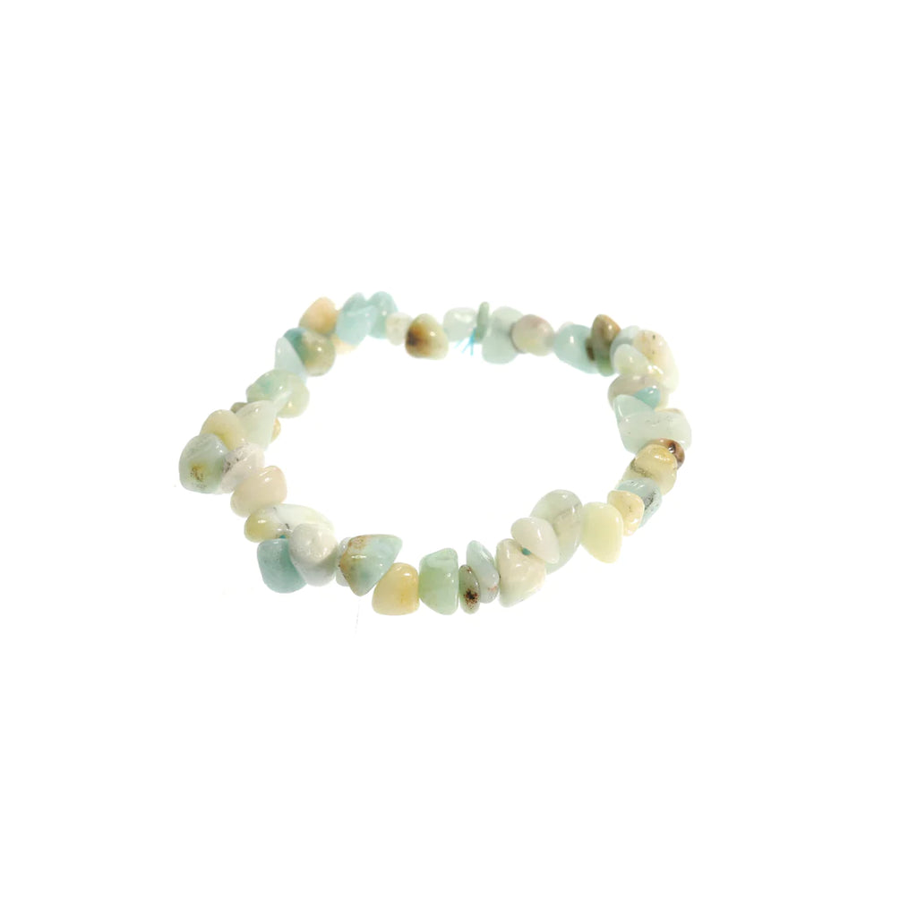Chip Gemstone Bead Stretch Bracelet