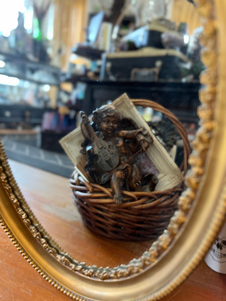 Vintage Oval Mirror