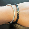 Leather Bracelet by Brent McMaster