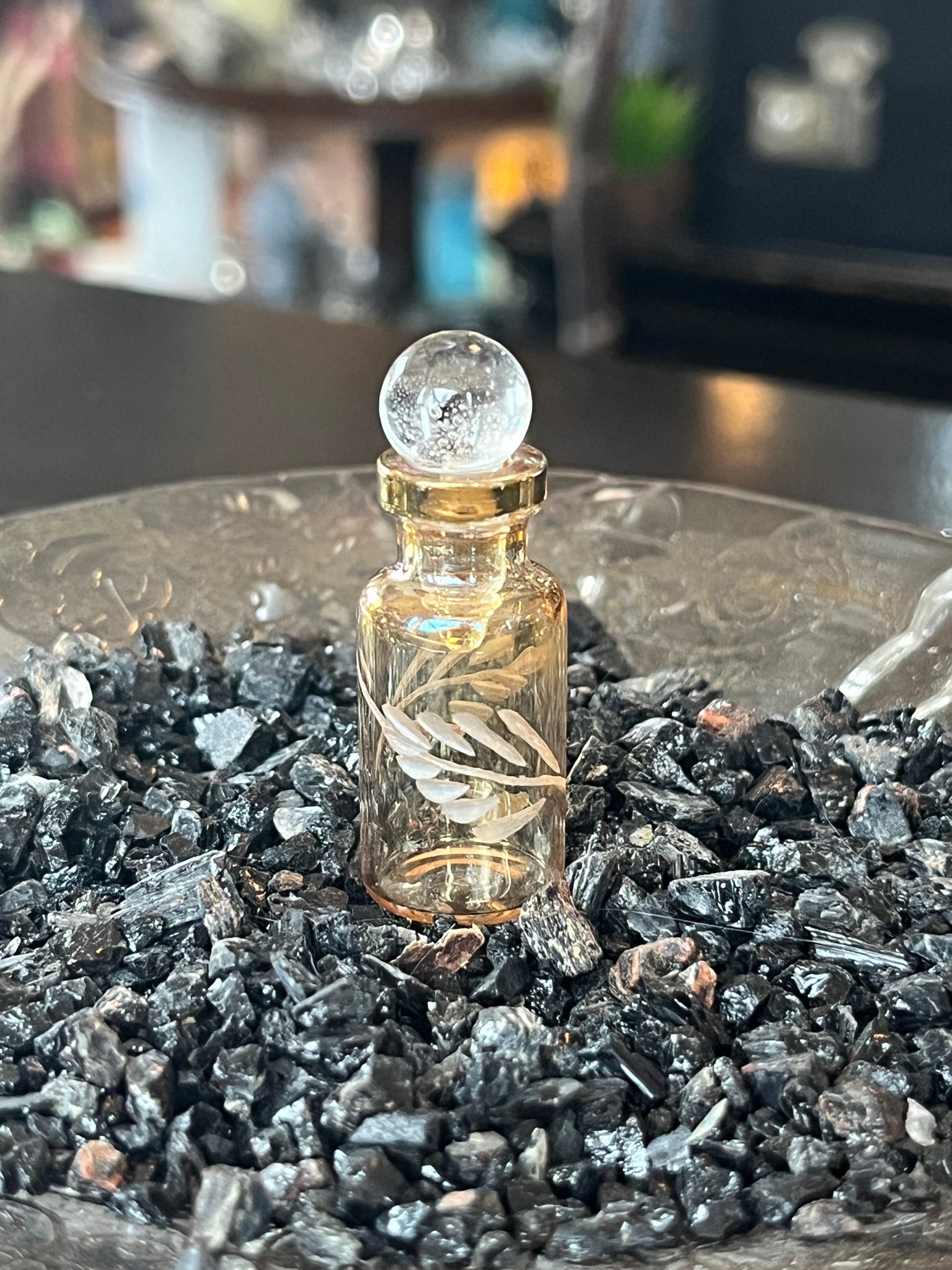Glass Miniature Perfume Bottles