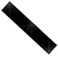 Black Velvet Spider Web Table/ Altar Runner