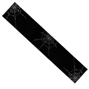 Black Velvet Spider Web Table/ Altar Runner
