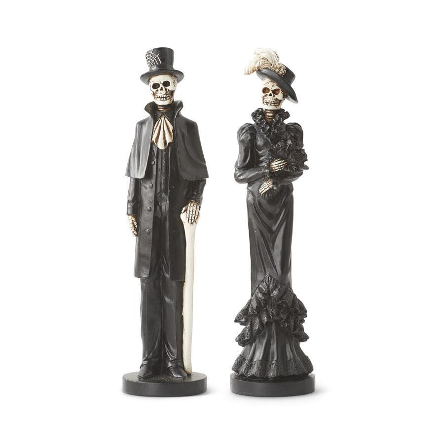 Victorian Skeleton Couple (pair)