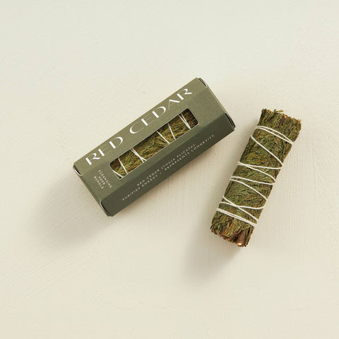 Red Cedar Smudging Herb Bundle