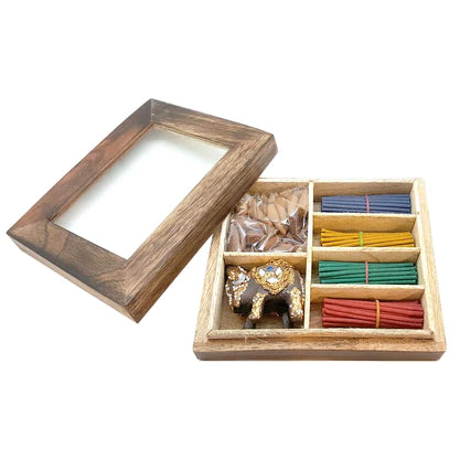 Karmascents Incense Wooden Gift Set