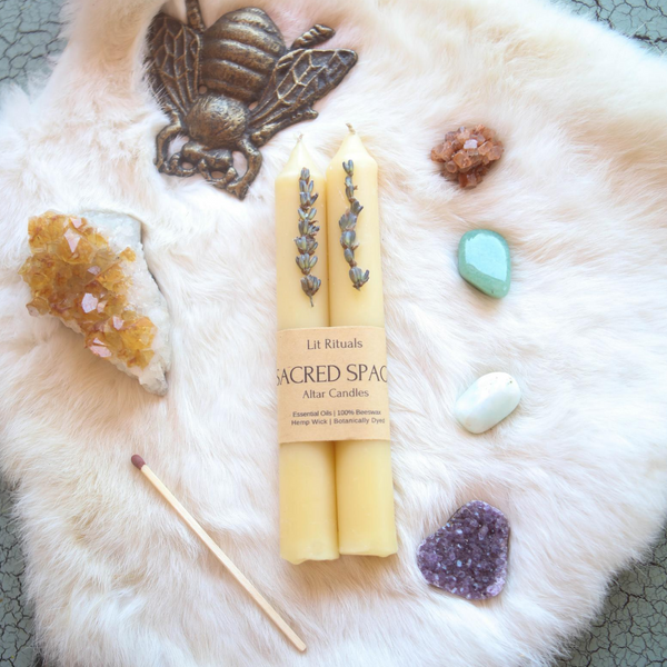 Beeswax Alter Candles