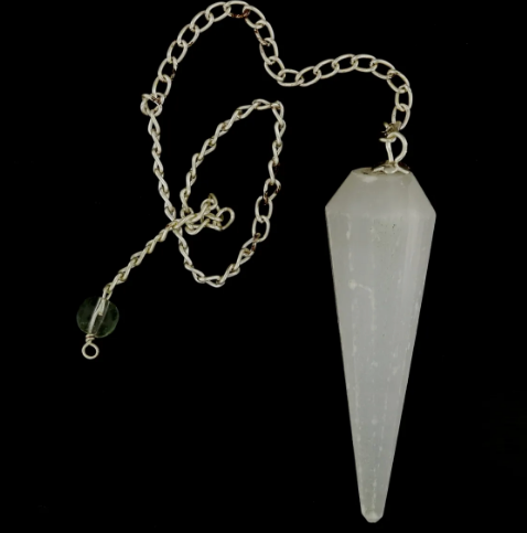 Selenite Pendulum Pendulum Type 5