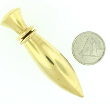 Metal Pendulum - Golden Karnak