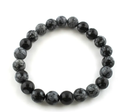 Tumbled 8mm Gemstone Bead Stretch Bracelet