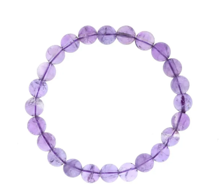 Tumbled 8mm Gemstone Bead Stretch Bracelet