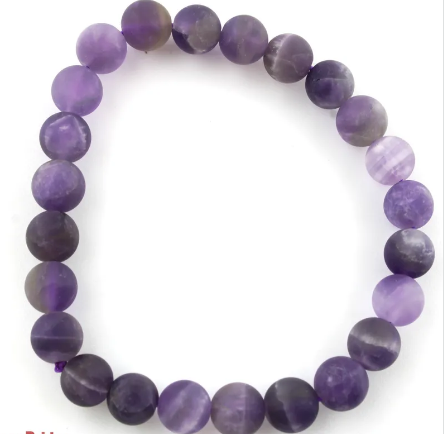 Tumbled 8mm Gemstone Bead Stretch Bracelet