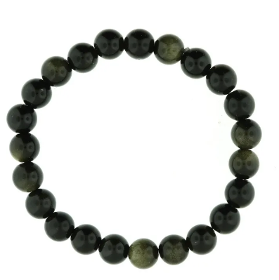 Tumbled 8mm Gemstone Bead Stretch Bracelet