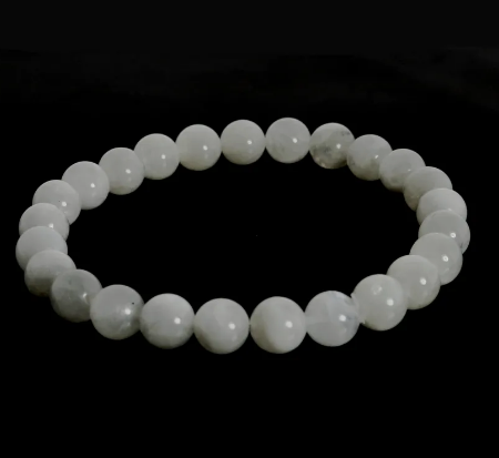 Tumbled 8mm Gemstone Bead Stretch Bracelet