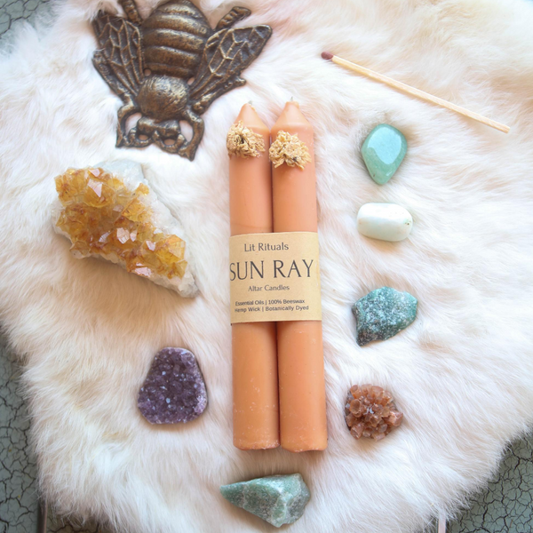 Beeswax Alter Candles