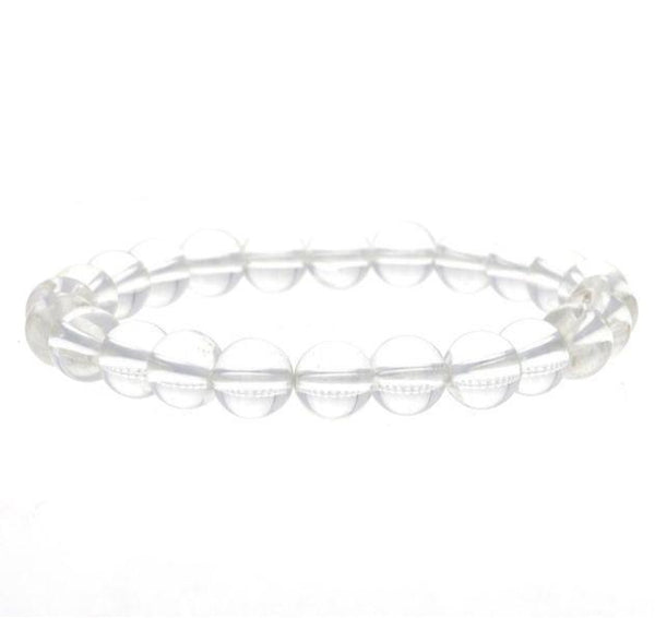 Tumbled 8mm Gemstone Bead Stretch Bracelet