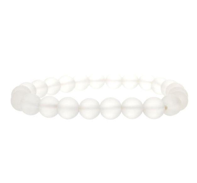Tumbled 8mm Gemstone Bead Stretch Bracelet